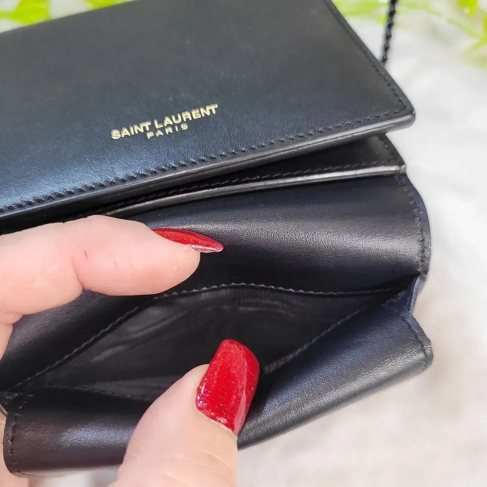Saint Laurent Bifold Wallet Yves St. Laurent NIB AUTHENTIC GIFTABLE - Picture 11 of 16